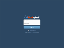 Tablet Screenshot of my.localsplash.com